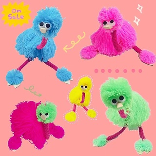 🦆Marionette đồ chơi bằng gỗ đà điểu đồ chơi rối tay sang trọng