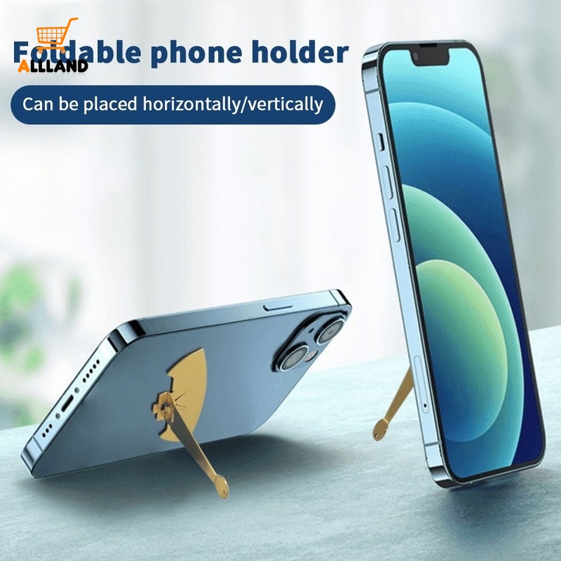 Giá Đỡ Điện Thoại / Máy Tính Bảng Bằng Thép Không Gỉ Siêu Mỏng Có Thể Gấp Gọn