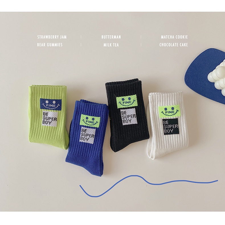 Tất cổ cao chữ Fine cho bé trai bé gái B68-21130