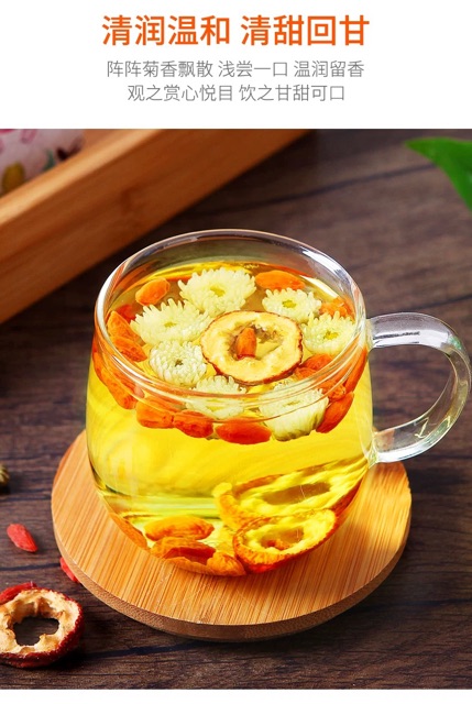 Trà hoa cúc kỷ tử Siyuechanong