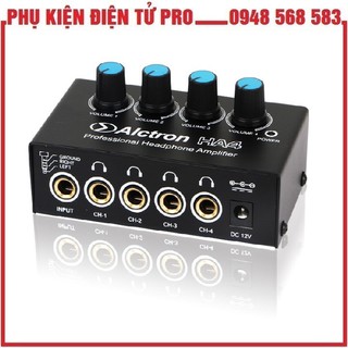 Bộ chia tai nghe 4 cổng alctron ha4
