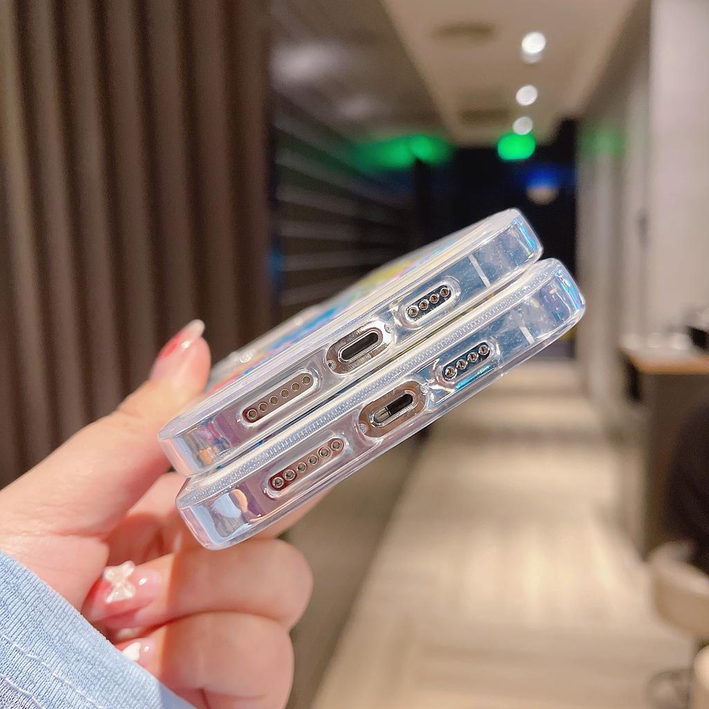 Ốp Điện Thoại Acrylic Hình Quái Vật Không Gian Cho IPhone 13Promax 12 11 X Xs Max XR