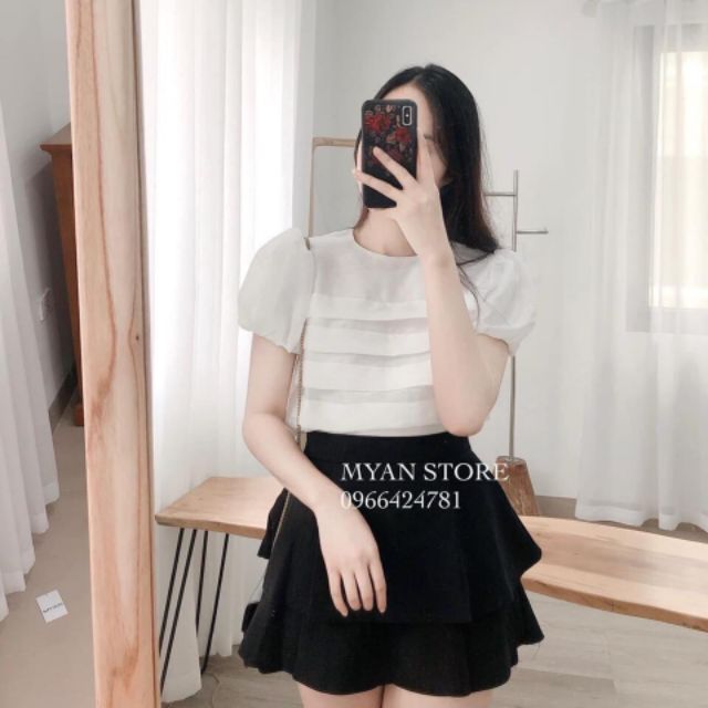 Chân váy 2 tầng