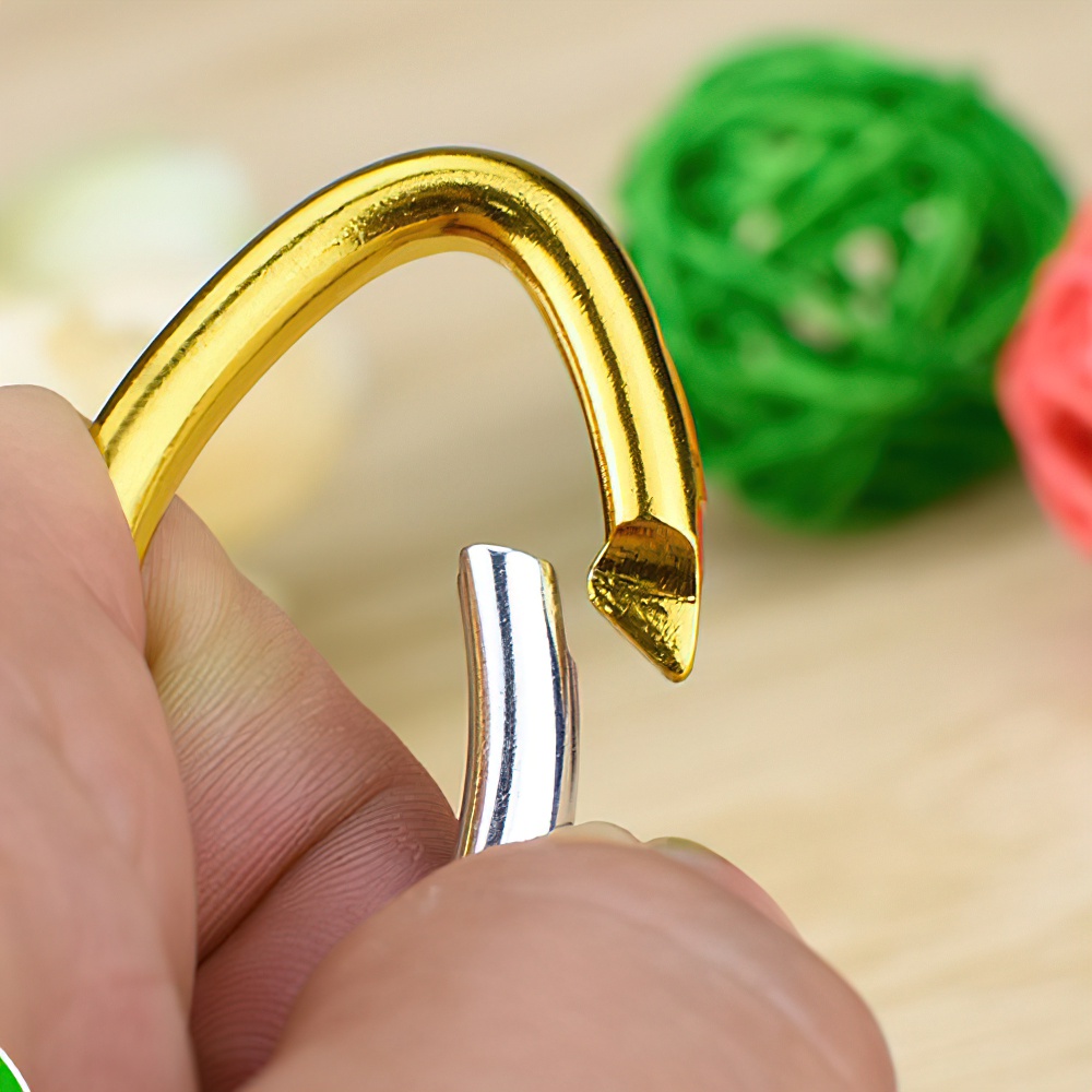 Móc Khóa Hình Cá Bằng Hợp Kim Nhôm Nhỏ Gọn Đa Ứng Dụng
