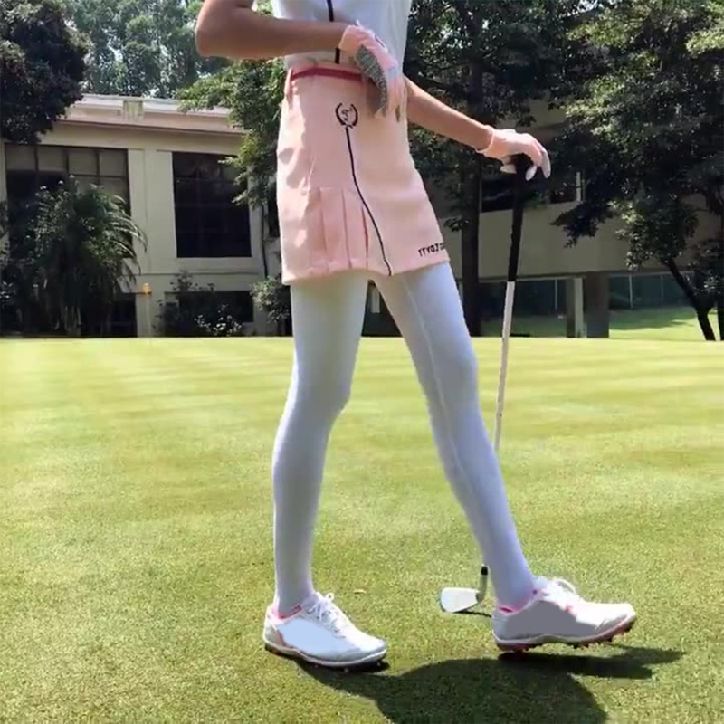 Quần Legging Thể Thao Làm Mát Bằng Lụa Lạnh Chống Nắng Cho Nữ