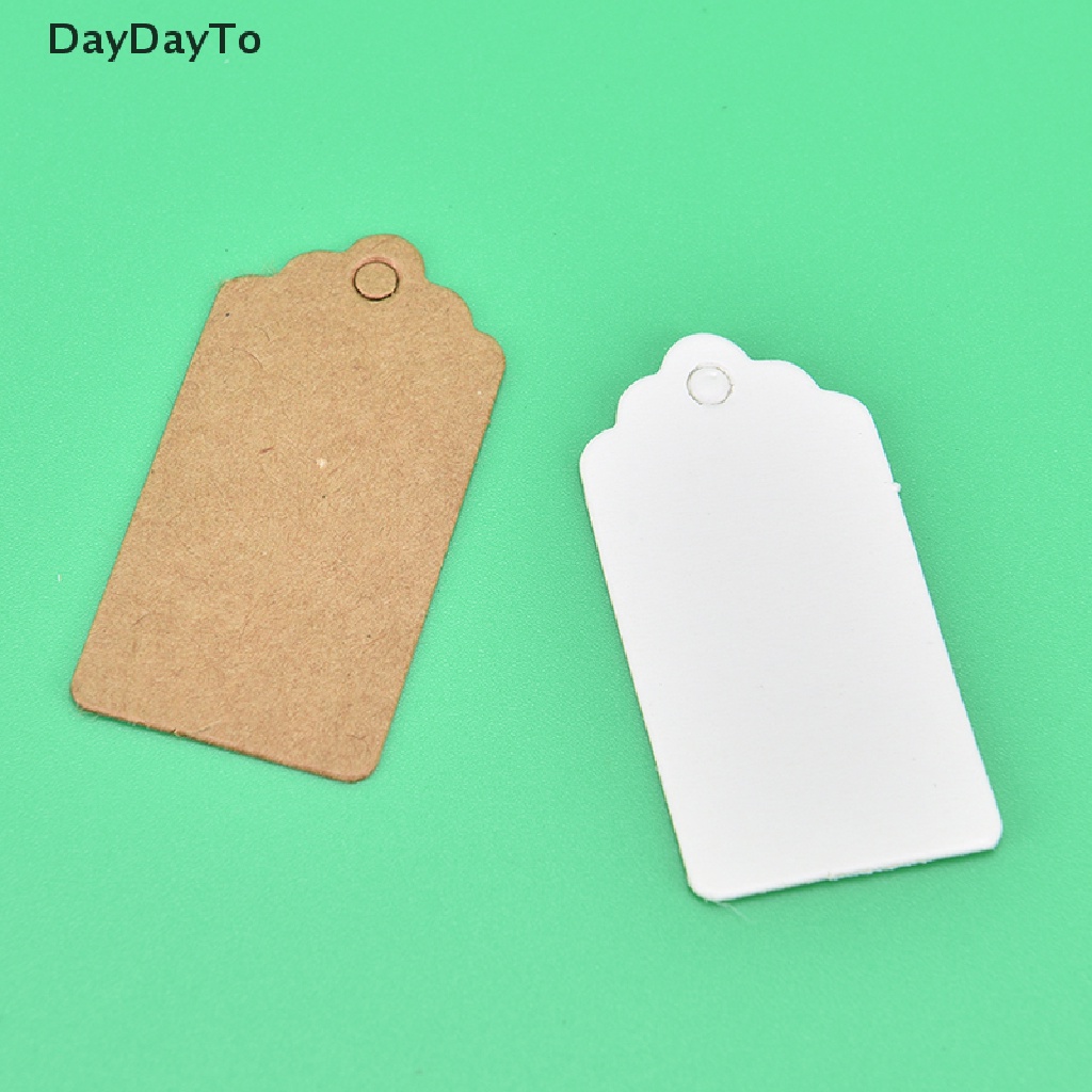 Set 100 Thẻ Giấy Treo Ghi Chú Cho Tiệc Cưới