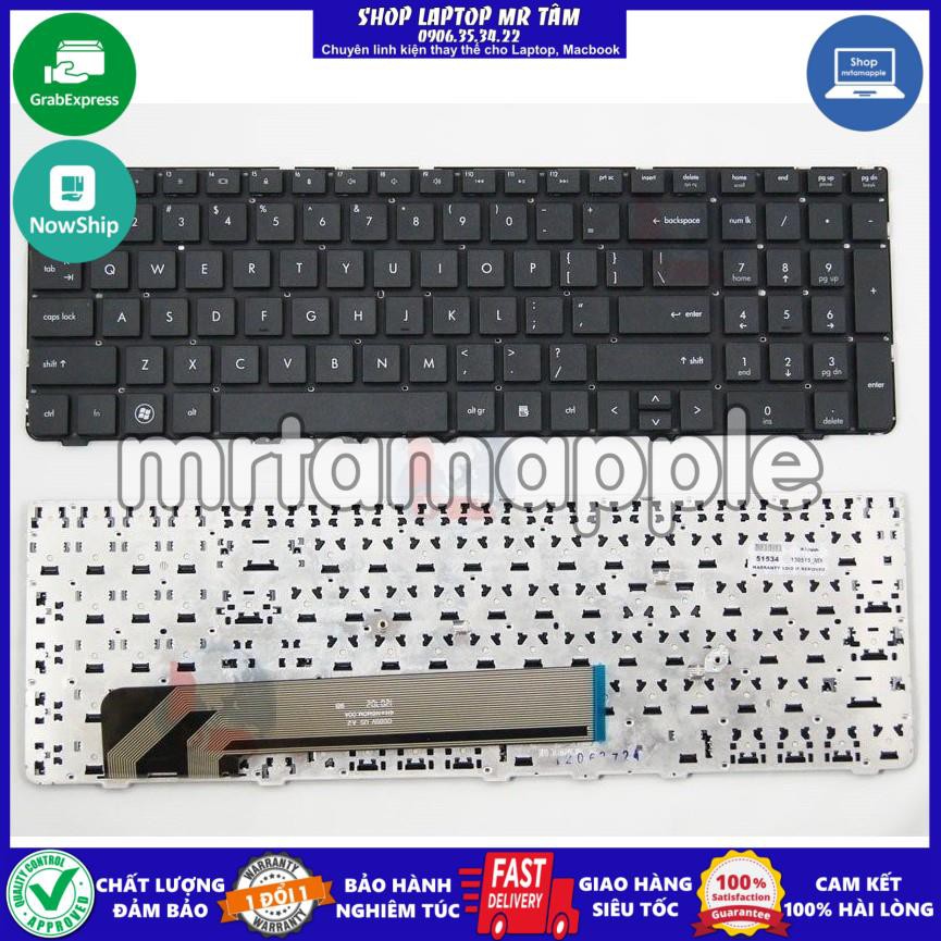 (KEYBOARD) BÀN PHÍM LAPTOP HP 4530 (CÓ KHUNG) dùng cho Probook 4530S 4535S 4730S 4735S