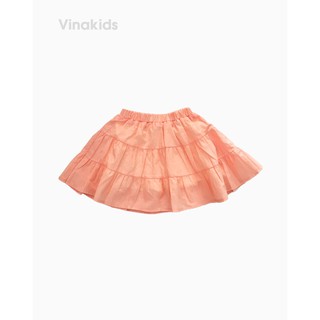 Chân váy bé gái Vinakids 3 tầng màu hồng ( 2-6 Tuổi)