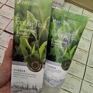 Sữa rửa mặt 3W Clinic Green Tea Foam Cleansing