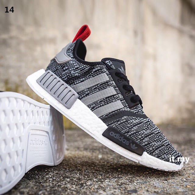 Giày chạy bộ Adidas NMD R1 Boost Nam / Nữ có cổ sẵn sàng