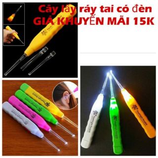 CÂY LẤY RÁY TAI CÓ ĐÈN tặng kèm hộp đựng
