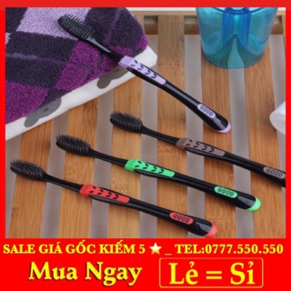 Combo 50 bàn chải đánh răng than tre hàn quốc