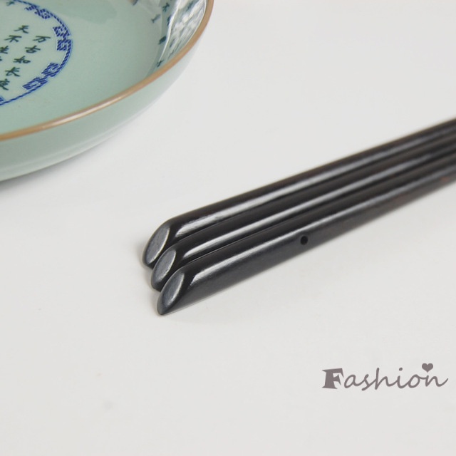 Trâm Cài Tóc Bằng Gỗ Mun Đen Tự Nhiên Phong Cách Trung Hoa Cổ Điển Thời Trang Chất Lượng Cao