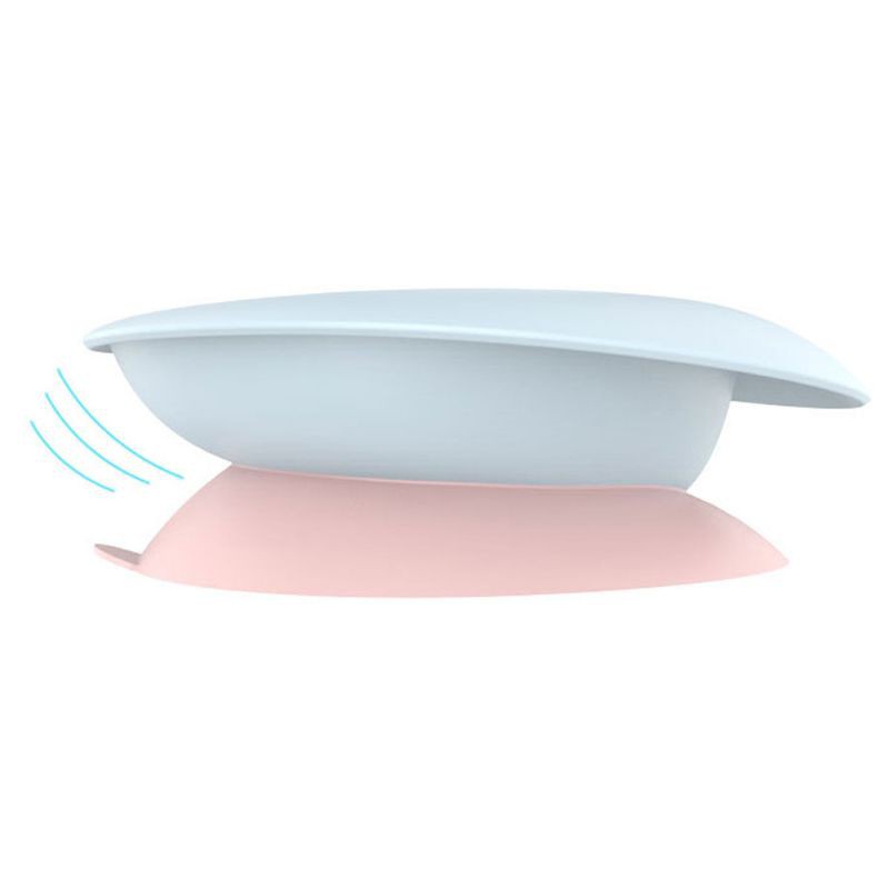 Set Bát Ăn Và Muỗng Bằng Silicon Cho Bé