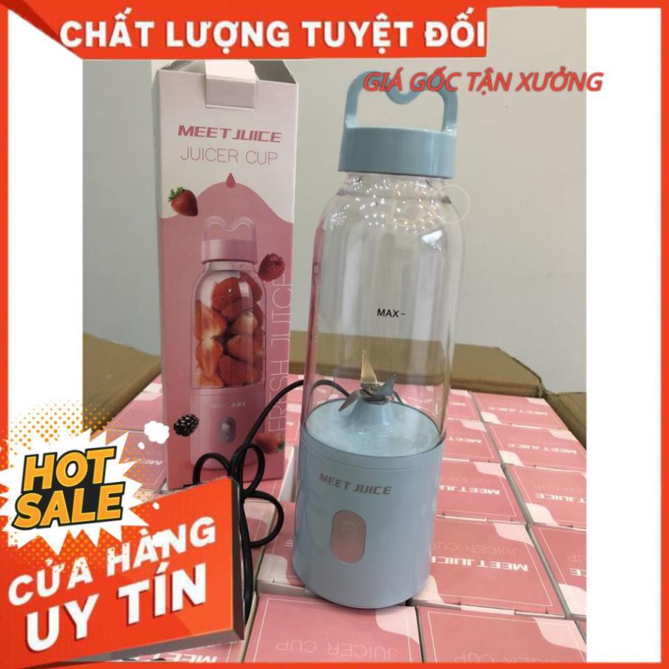 [FREESHIP-HÀNG TỐT] MÁY SAY SINH TỐ MINI CẦM TAY MEET JUICE SIÊU TIỆN LỢI