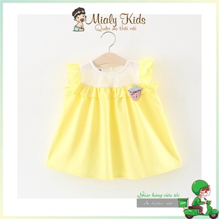 Áo babydoll Mialy Kids cho bé gái mặc đi học, đi chơi - Vải mềm mịn, thoải mái cho bé