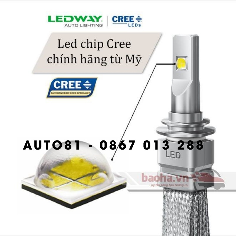 Bóng đèn led pha cos xe ô tô 12V, đèn gầm ô tô siêu sáng, tăng sáng hiệu quả, chất lượng cao cấp