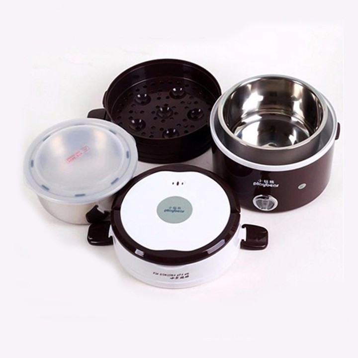 Hộp cơm 3 tầng cắm điện 💕Hộp cơm giữ nhiệt cắm điện lõi inox | BigBuy360 - bigbuy360.vn