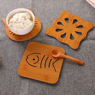 Combo 5 đế ly bằng gỗ - RR