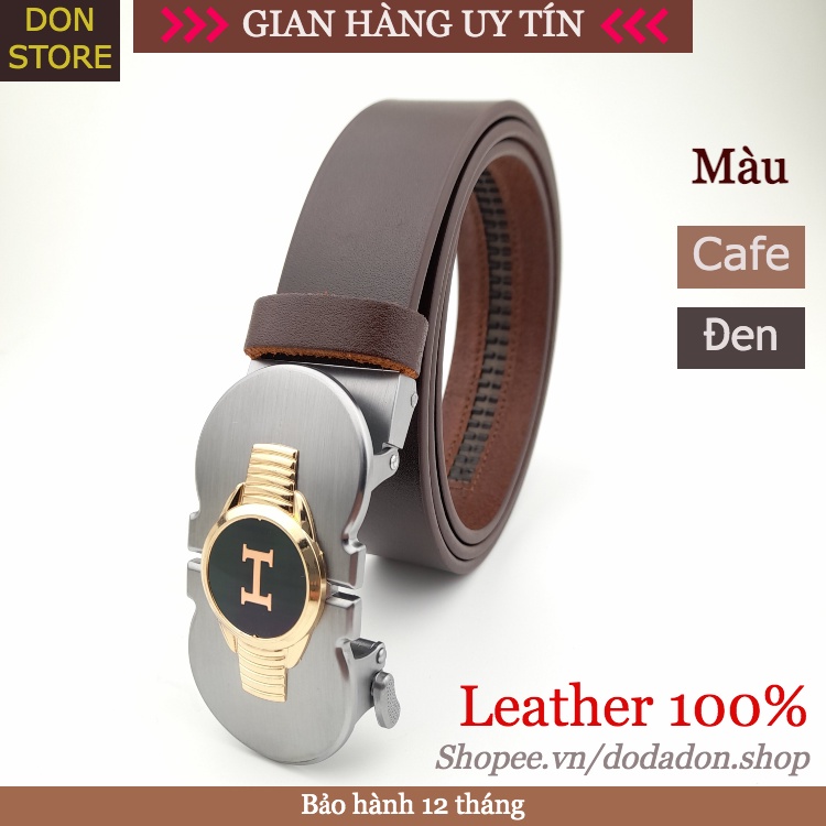[SIÊU ĐẸP] Thắt Lưng Nam Da Bò Thời Trang Cao Cấp Mẫu Mới Chất Liệu Da Bò Nguyên Miếng ( BH 12 THÁNG)