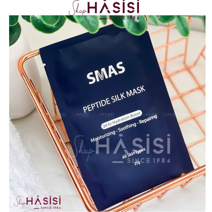 Mặt Nạ Cấp Ẩm, Tái Tạo, Phục Hồi Da SMAS - Peptide Silk Mask 25g