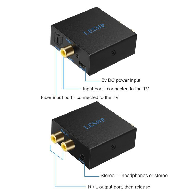 Bộ Chuyển Đổi Âm Thanh Kỹ Thuật Số Cz Leshp Sang Analog | BigBuy360 - bigbuy360.vn