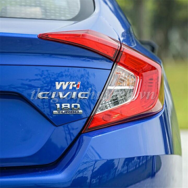 Logo chữ VVT-i 3D nổi dán trang trí Ô tô( hàng chất )