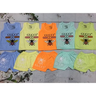  Combo 5 Bộ ba lỗ cotton