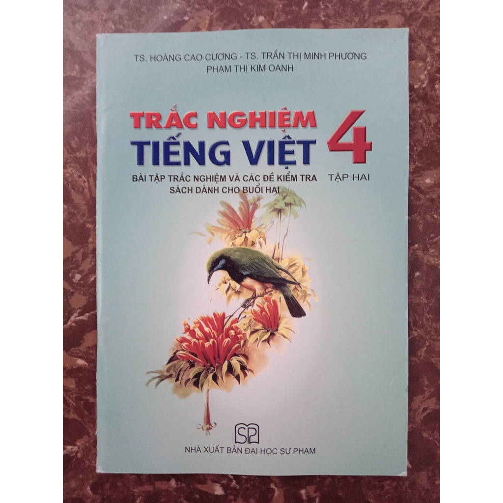Sách Trắc nghiệm Tiếng Việt 4 tập 2