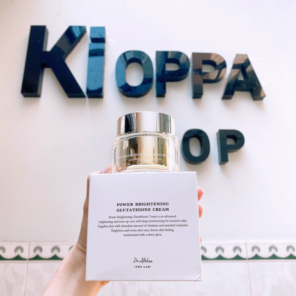 Kem dưỡng trắng da nâng tông Dr Althea Power Brightening Gluathione Cream