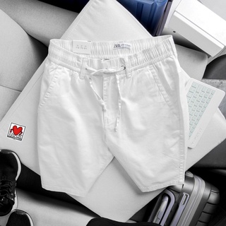 Quần short zara form slimfit, chất vải mềm mịn, co giãn tốt, xuất khẩu châu âu.
