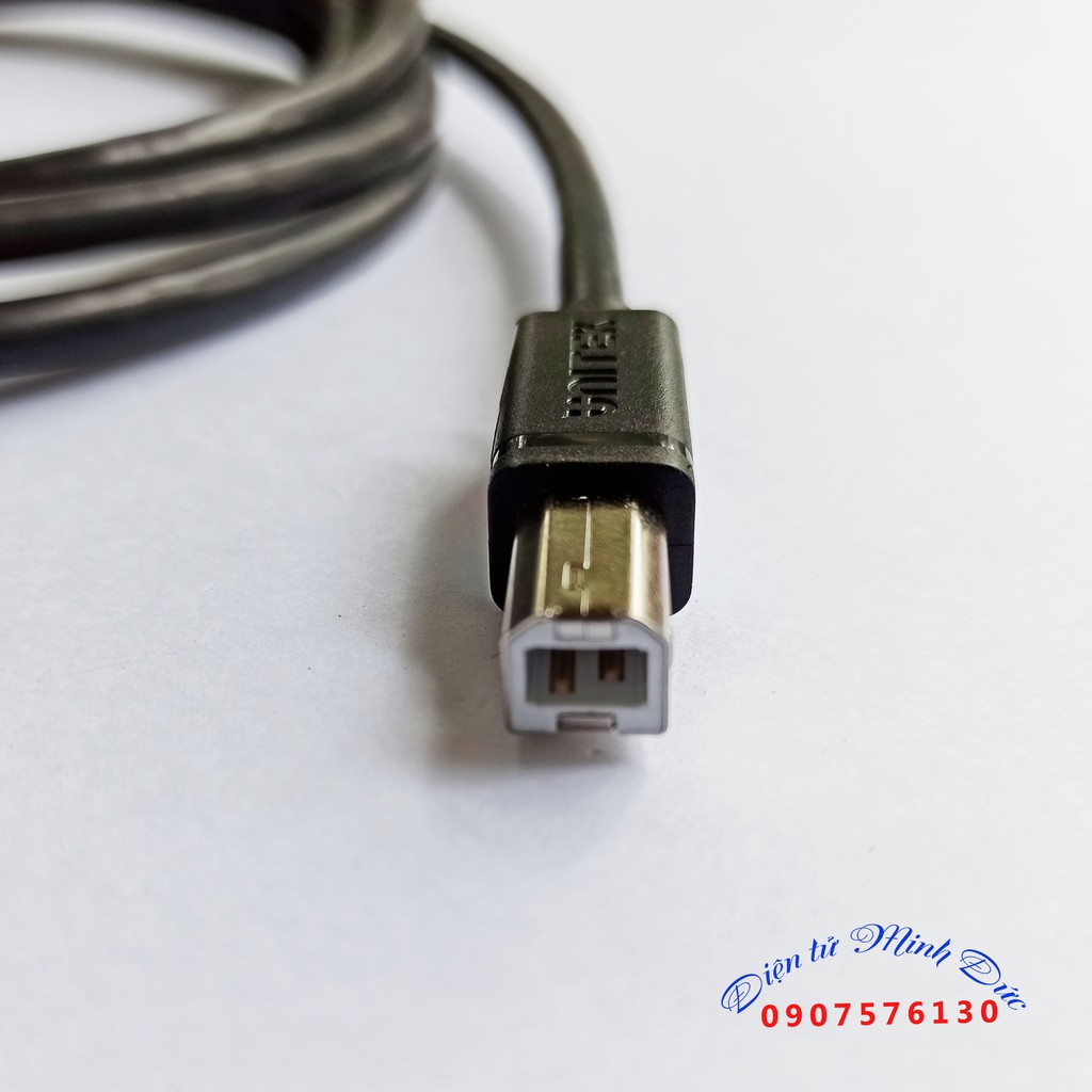 Cable USB to USB MIDI  - Dây máy in, cáp kết nối đàn piano organ - Unitek
