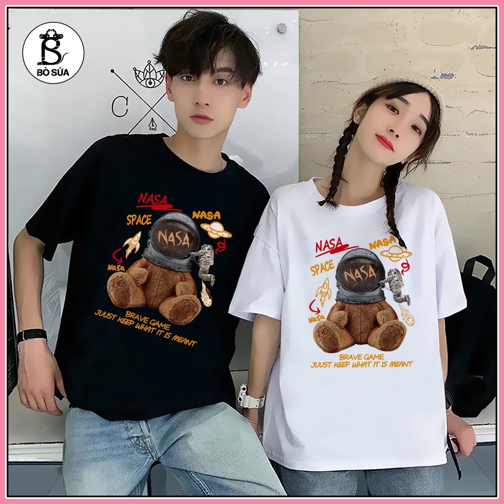 Áo Thun UniSex Nam Nữ Form Rộng - Tay Lỡ Nhiều Mẫu Siêu Đẹp | BigBuy360 - bigbuy360.vn