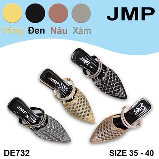 Giày Cao Gót Phối Lưới - JMP - DE732