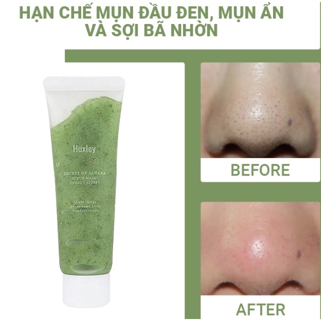 Tẩy Tế Bào Chết HUXLEY Mini Mặt Nạ Tẩy Tế Bào Chết Huxley Scrub Mask