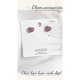 Khuyên -tai_bông-tai- nụ hình trái tim-hợp-kim-phong-cách-nhẹ-nhàng