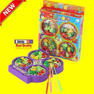 Đồ Chơi Câu Cá Có Nhạc Cho Bé - Fish Catching Game - 9923