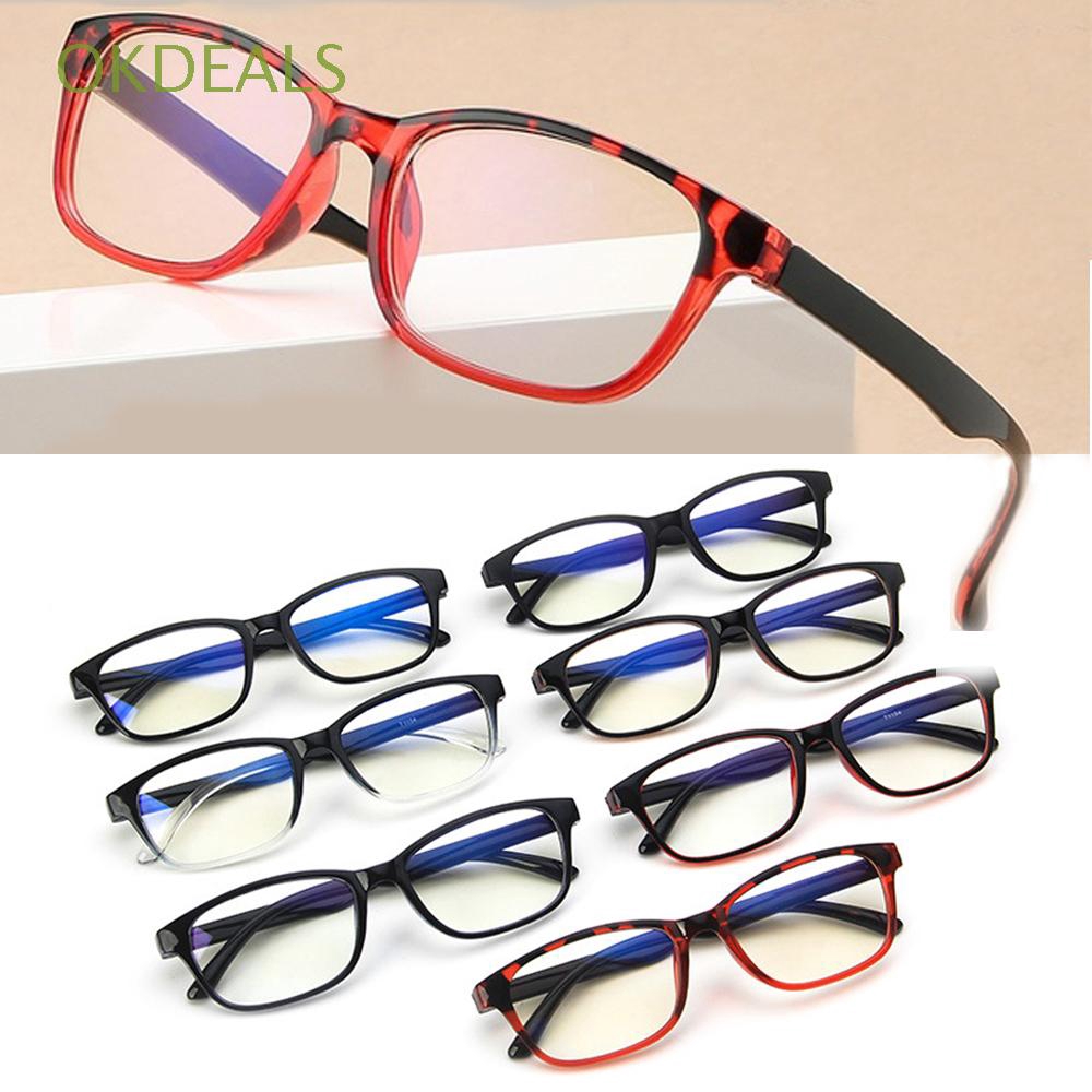 Mắt kính gọng vuông thời trang vintage cá tính