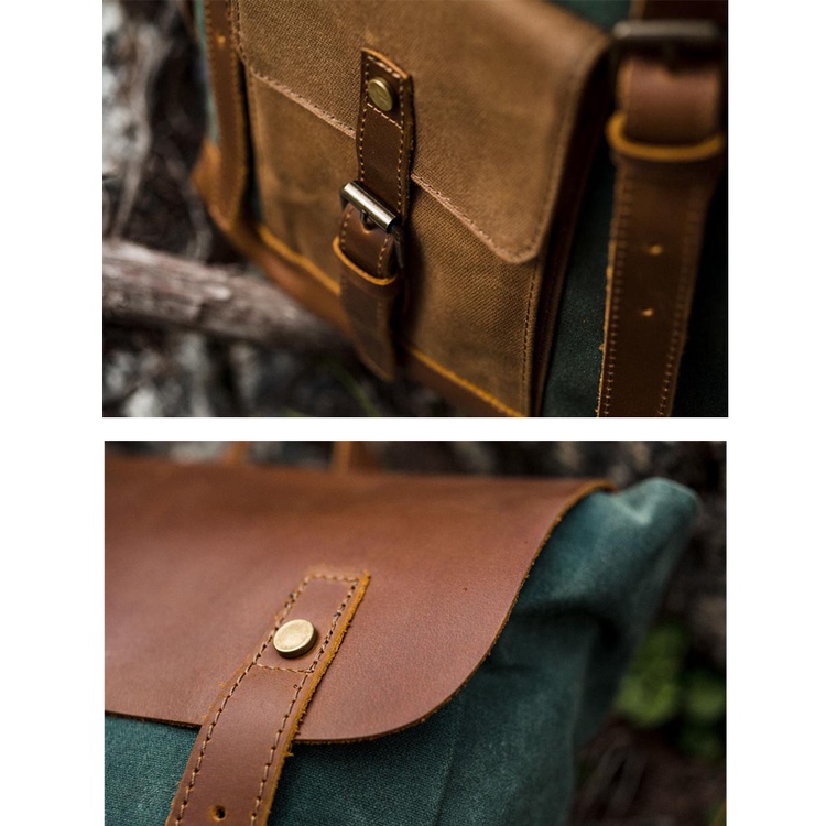 Balo canvas vải bố abadon hutaleather phong cách thời trang cho phái mạnh HB4