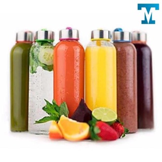 [FREESHIP 50K] Bình nước thủy tinh 500ml có dây xách