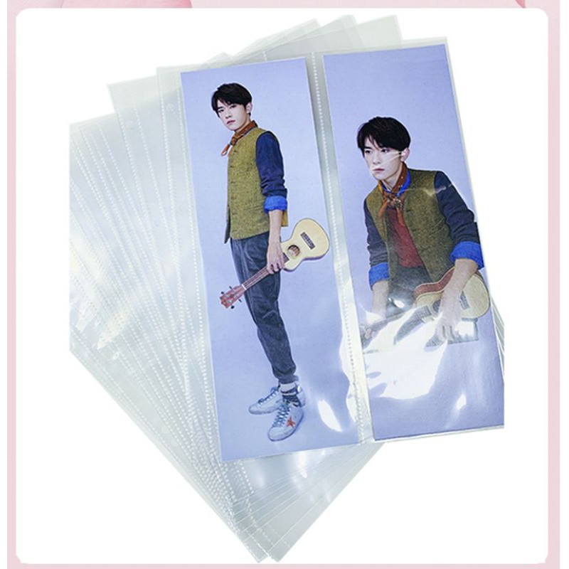 BINDER CÒNG CHỮ D - Bìa nhựa cứng đựng card, postcard,...