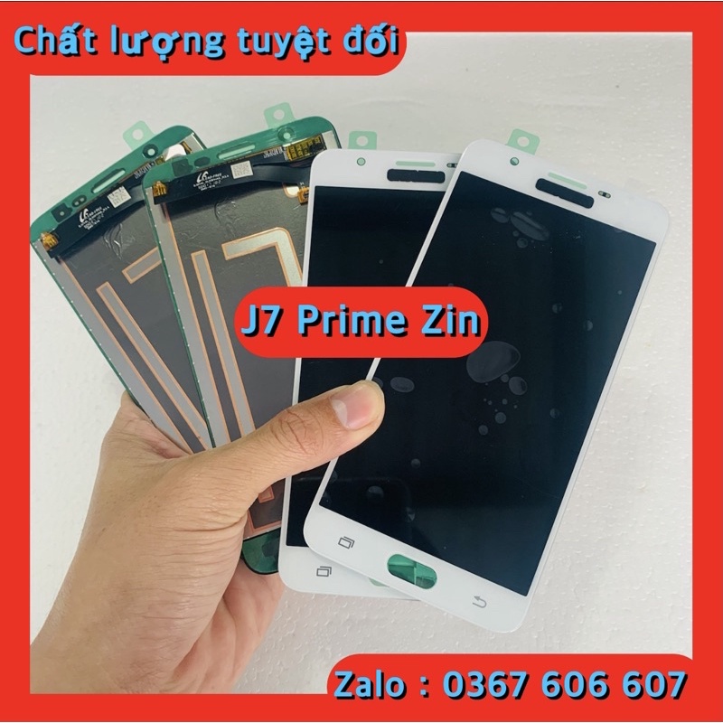 Màn Hình J7 Prime Zin hiển thị đẹp [ Có sẵn miếng keo dán ]