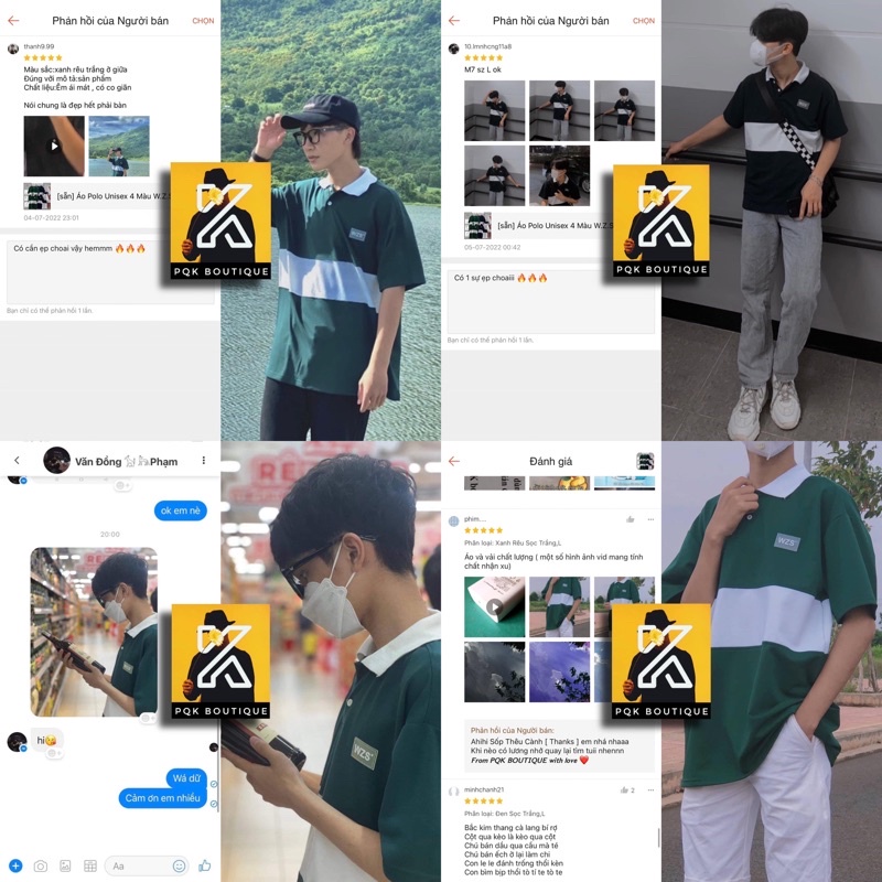 Áo Polo Local Brand Unisex 4 Màu W.Z.S - Pqk Boutique