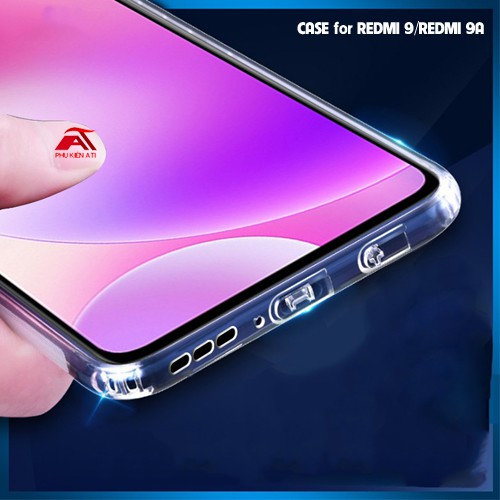 Ốp lưng Xiaomi Redmi 9/Redmi 9A /Redmi 9C/ Redmi 9T-Dẻo trong suốt loại dày 1.5mm tốt- Lâu ố vàng