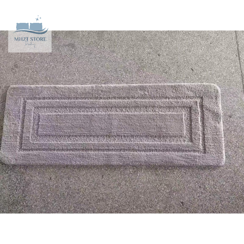 Thảm lau chân, thảm decor  sợi bông cotton 100% siêu mềm mại-2 kích thước 40x60/40x120cm SHOP MH2T STORE