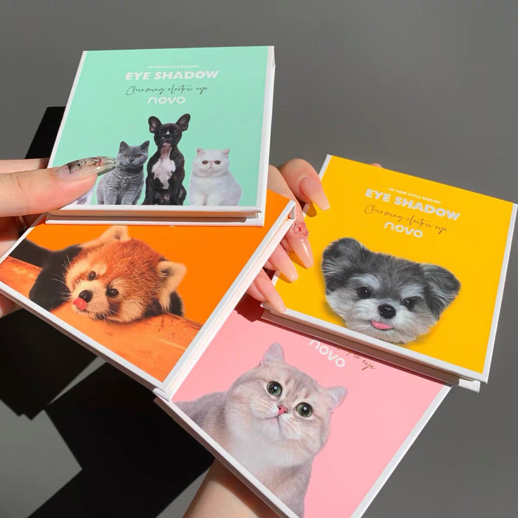 [NOVO] Bảng mắt 9 ô Novo Charming Electric Animal (N5342)