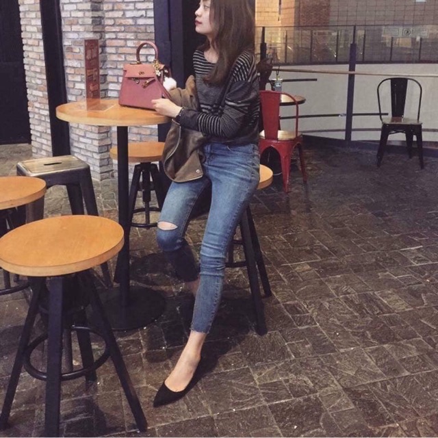 Quần bò nữ order