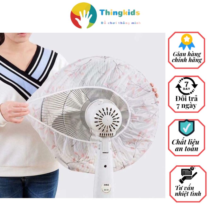 Bọc quạt lưới tránh bụi an toàn cho trẻ nhỏ - Thingkids