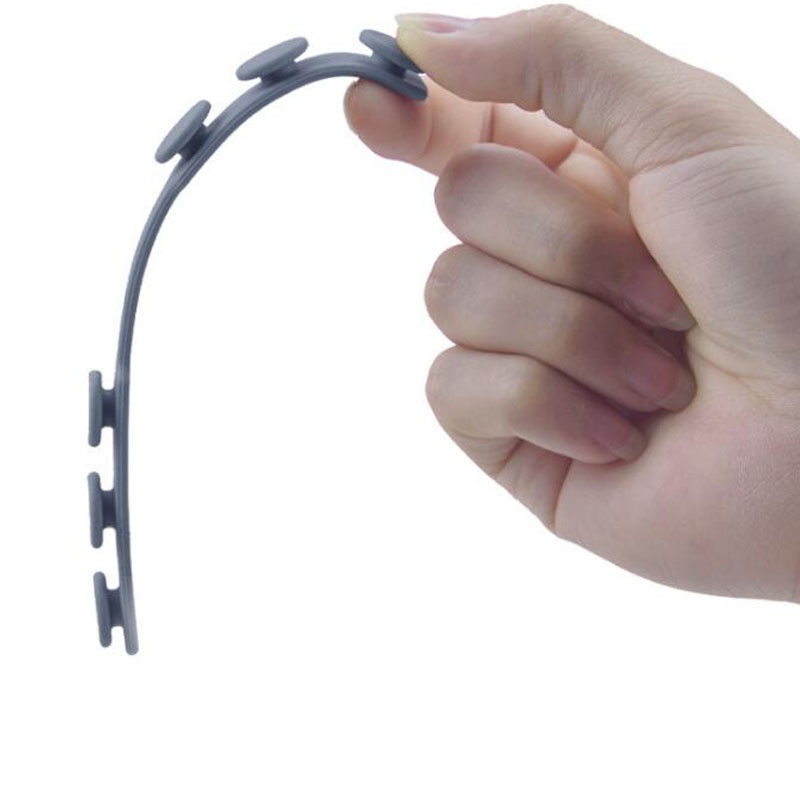 Bộ 4 Móc Đeo Khẩu Trang 3 Mức Độ Bằng Silicone Chống Trượt Có Thể Điều Chỉnh
