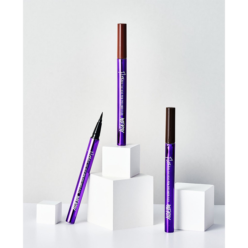 Bút Kẻ Mắt Merzy Bite The Beat Pen Eyeliner Flex 0.6g